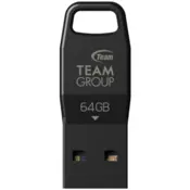 TeamGroup USB fleš memorija TS5364GB01, 64GB, S5, USB 3.2 Gen1, Crna
