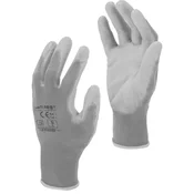 slomart Delovne rokavice Lahti Pro L230209P, sive, velikost 9, 1 par