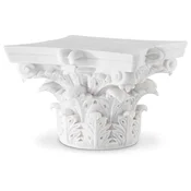 Casa Padrino Luxury Baroque Marble Coffee Table White - Handmade Baroque Style Marble Living Room Table - Magnificent Luxury Baroque Marble Living Room Furniture