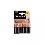 Alkalne baterije Duracell Basic AA LR6 / MN1500 - 6 komada