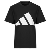 ADIDAS SPORTSWEAR Funkcionalna majica  črna / bela