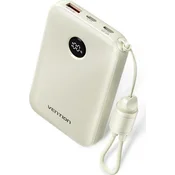 Vention 10000mAh Powerbank, 2xUSB-C, 1xUSB-A, 22.5W, bež