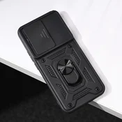 Maska za Honor X8c Hard Shield, Crna