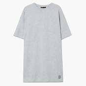 Cropp - Bombažna obleka - light grey