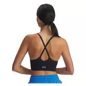 UNDER ARMOUR Športni nederček Vanish svetlo siva/črna