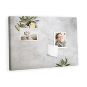 tulup.si Plošča iz plute Minimalistične oljke 60x40 cm Kovinski zatiči