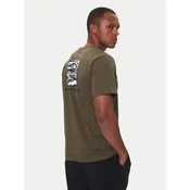 The North Face Majica Box Nse Edge Of Light NF0A8E3H Zelena Regular Fit