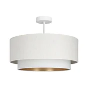 Plafonski luster NATIA 1xE27/60W/230V O 45 cm bela