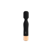 Lonely Charming Vibe Wand - rechargeable vibrator massager (black)