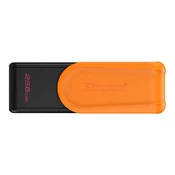 KINGSTON 256 GB prenosni USB ključ 3.2 Gen 1 DataTraveler Exodia S Black/Orange
