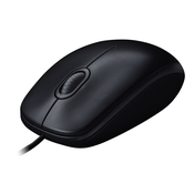 LOGITECH LOGITECH M90, miška, črna, (493581)