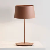 Vibia Warm 4896 namizna svetilka, O 22 cm, rjava - Dnevna soba/jedilnica - Sodobni - Kovina