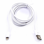 V-TAC iPhone USB kabel za rasvjetu, MFI certifikat, 1,5 m, bijelo