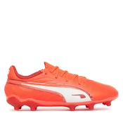 Čevlji za nagomet Puma King Match Fg/Ag Jr 108320 01 Oranžna