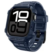Ovitek Spigen Rugged Armor Pro V2 za Apple Watch 10 42mm/Watch 11 42mm - navy blue