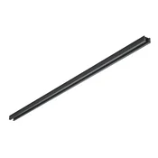 Trio Lighting dUOline 2-fazni vodnik, črna mat, 100 cm - Študija/pisarna - črna mat barva - Kovina