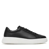 Superge Calvin Klein Low Top Lace Up Lth HM0HM01016 Črna