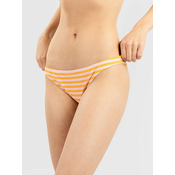 Quiksilver Classic Cheeky Pant Rib Spodnji del bikini swim stripe sunflower Gr. L