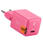 Stenski 30W polnilec Spigen Arcstation Essential EE301EU USB-C, Quick Charge - pink