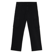 Cropp - Pantalone od žerseja - CRNO