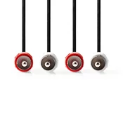 Kabel Audio 2x RCA m – 2x RCA m | 5.0 m | NEDIS