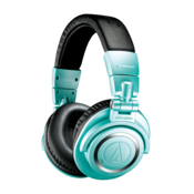 Audio Technica ATH M-50X BT2 ICE BLUE | Wireless Over-ear Headphones