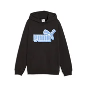 PUMA Essentials Logo Lab Relaxed Hoodie Youth, Age, Black, 15-16Y