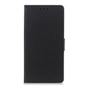 Eleganten etui Litchi za Google Pixel 5 - črn