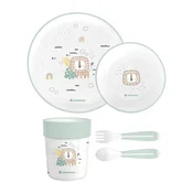 Kikka Boo Set posuda 4 dela Savanna Mint