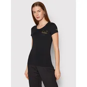 EA7 Emporio Armani Majica 8NTT65 TJDQZ 1200 Črna Slim Fit