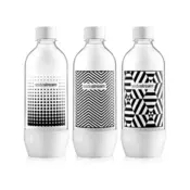 Sodastream Bottle Jet boce, crno/bijele