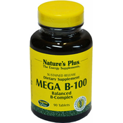 Natures Plus Mega B-100 mg S/R - 90 tabl.