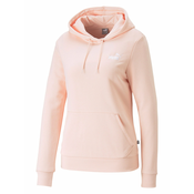 PUMA Sportska sweater majica, pastelno roza / bijela