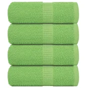 Rucnici za pranje FROGN 4 kom. jabukasto zelene 30x30 cm 360 g/m2