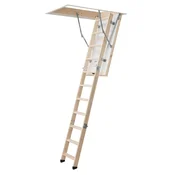 Dolle Podstrešne stopnice Kompakt 3-delne s pokrovčki na nogah 120 x 70 cm FSC®