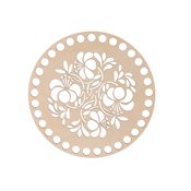 AtmoWood Lesen pokrov za košaro - rože Izberite različico: 21 cm