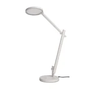 Deko-Light Namizna svetilka LED Adhara 3-stopenjska, bela - Študija/pisarna - Kovina