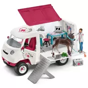 SCHLEICH set Mobilna veterinarska stanica sa ždrebetom 42370