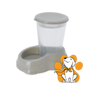 Moderna Smart Sipper Jumbo Warm Gray 1.5l, Pojilica Za Pse i Macke, Siva