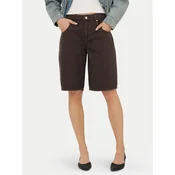 ONLY Bermuda kratke hlače Mate 15374734 Rjava Loose Fit