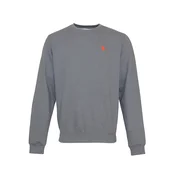 U.S. POLO ASSN. Pulover  siva / rdeča