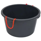 Okrogla posoda za malto z vezalkami 65l 10178