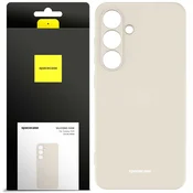 Spacecase SPACECASE SILIKONSKI OVITEK GALAXY S24 BONE ZA SAMSUNG S24, (21963454)