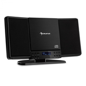 Auna V14-DAB, navpični stereo sistem, CD, FM in DAB+ sprejemnik, BT, črna (KC14-V-14 DAB Black)