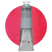 Lukas Cryl Studio Akrilna barva Fluorescent Magenta 75 ml 1 kos