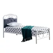 Krevet Houston 1452 Jednostruki, Bijela, 90x200, Basi a doghePodnice za krevet, 92x209x115cm