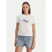 Calvin Klein Jeans Majica Seasonal LV047F808G Bela Slim Fit