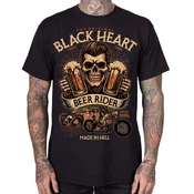 Hardcore majica moška - BEER RIDER - BLACK HEART - 21269