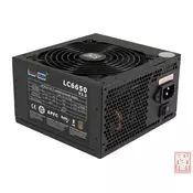 LC Power LC6650 V2.3, 650W, Super Silent Series, 12cm fan/Active PFC/80PLUS Bronze