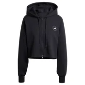 ADIDAS BY STELLA MCCARTNEY Športna jopa na zadrgo črna/bela